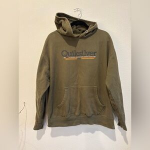 Quiksilver All Lined Up Hoodie size large
